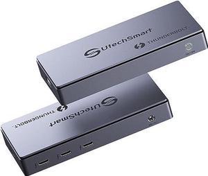 UtechSmart Thunderbolt 4 Dock Mini 4 hub 8K Display T4803 - Silver