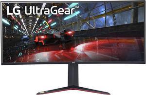 LG 38" QHD Wide Ultragear Curved WQHD+ Nano 1ms 144Hz HDR 38GN950-B - BLACK