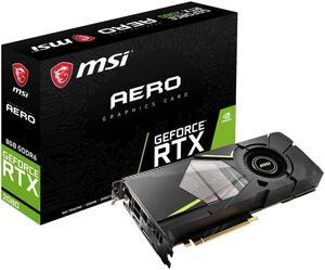 MSI GAMING GeForce RTX 2080 8GB GDRR6 Graphics Card RTX 2080 AERO 8G
