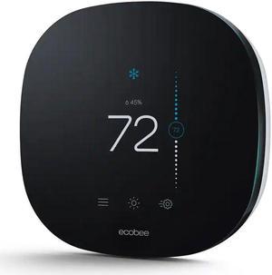Ecobee Smart Thermostat Touchscreen Display Programmable Wifi Control - BLACK
