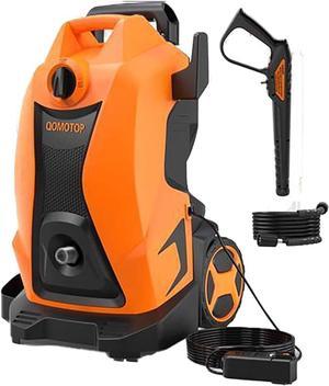 1800 PSI Portable Electric High Pressure Washer 1.96 GPM 1800 W-Orange