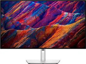 Dell UltraSharp U3223QE 31.5" 4K UHD WLED LCD Monitor - U3223QE - Black, Silver