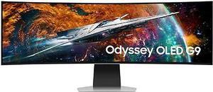 SAMSUNG 49" Odyssey OLED G9 Curved Gaming Monitor 240Hz LS49CG954SNXZA - Black