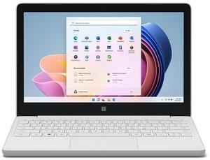 Microsoft Surface Laptop SE 11.6" Netbook - HD - 1366 x 768 - Intel Celeron N4120 Quad-core (4 Core) 1.10 GHz - 8 GB RAM - 128 GB Flash Memory - Silver