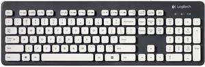 Logitech K310 920-004033 Wired Washable Keyboard - Black/White