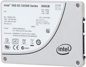 Intel DC S3500 SSDSC2BB300G401 2.5" 300GB SATA 3.0 6Gb/S MLC Solid State Drive
