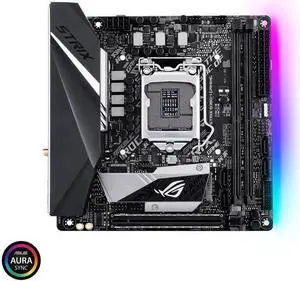 ASUS ROG STRIX B360-I GAMING LGA1151 (300 Series) DDR4 DP HDMI M.2 Mini-ITX Motherboard ASUS ROG STRIX B360-I GAMING LGA1151 (300 Series) DDR4 DP HDMI M.2 Mini-ITX Motherboard