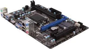 MSI B75MA-E33 LGA 1155 Intel B75 HDMI SATA 6Gb/s USB 3.0 Micro ATX Intel Motherboard with UEFI BIOS