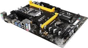 BIOSTAR TB250-BTC LGA 1151 Intel B250 SATA 6Gb/s USB 3.0 ATX Motherboard for Cryptocurrency Mining (BTC)