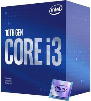 Intel Core i3-10100F Comet Lake Quad-Core 3.6 GHz LGA 1200 65W BX8070110100F Desktop Processor