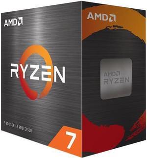 AMD Ryzen 7 5800X - Ryzen 7 5000 Series Vermeer (Zen 3) 8-Core 3.8 GHz Socket AM4 105W Desktop Processor - 100-100000063WOF