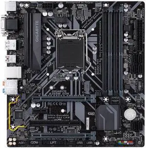 GIGABYTE B360M D3H LGA 1151 (300 Series) Intel B360 HDMI SATA 6Gb/s USB 3.1 Micro ATX Intel Motherboard