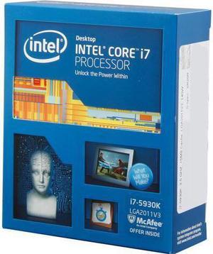 Intel Core i7-5930K - Core i7 5th Gen Haswell-E 6-Core 3.5 GHz LGA 2011-v3 140W Desktop Processor - BX80648I75930K