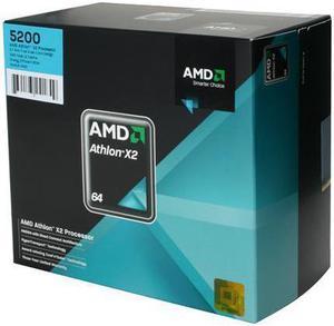 AMD Athlon 64 X2 5200 - Athlon 64 X2 Brisbane Dual-Core 2.7 GHz Socket AM2 65W Processor - ADO5200DOBOX