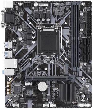 Gigabyte Intel B360M D2V Socket LGA 1151 DDR4 Micro ATX Motherboard (B360M D2V)
