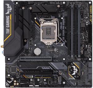 ASUS TUF Z390M-Pro Gaming (Wi-Fi) LGA1151 (Intel 8th and 9th Gen) DDR4 DP HDMI M.2 Z390 Micro ATX (mATX) Motherboard with Onboard 802.11 ac Wi-Fi and USB 3.1 Gen2