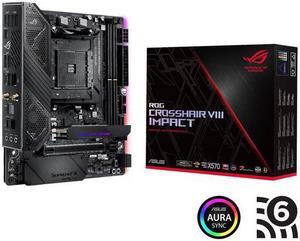 ASUS ROG Crosshair VIII Impact AM4 AMD X570 SATA 6Gb/s Mini DTX AMD Motherboard