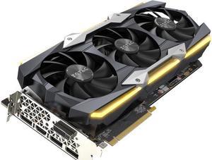 Refurbished ZOTAC GeForce GTX 1080 Ti AMP Extreme 11GB GDDR5X 352bit Gaming Graphics Card VR Ready 162 Power Phase Freeze Fan Stop IceStorm Cooling Spectra Lighting ZTP10810C10P