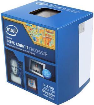 Intel Core i7-4790 Haswell Quad-Core 3.6 GHz LGA 1150 84W BX80646I74790 Desktop Processor Intel HD Graphics 4600