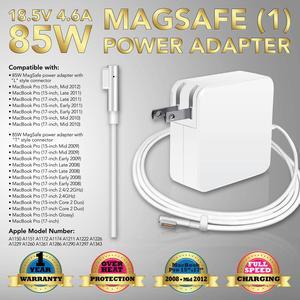 New For 2007 2008 2009 2010 2011 Apple 85W Macbook Pro 13"15"17"AC Power Cord Adapter Charger A1222 A1172 (ZA-APPLE-85W)