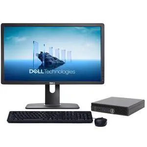 Dell Micro PC Windows 11 Pro | Hexa-Core i7 8th gen CPU | 8GB RAM | 128GB SSD | 24" LCD Dell Micro PC Windows 11 Pro | Hexa-Core i7 8th gen CPU | 8GB RAM | 128GB SSD | 24" LCD