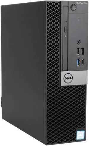 Dell OptiPlex 7050 Desktop Computer PC, Intel Core i5 (7th Gen) 7500 / 3.4 GHz, 16 GB DDR4 RAM, NEW 512 SSD Hard Drive, Windows 10 Pro 64bit, PC Dell Desktop Computer for School, Business, and Work