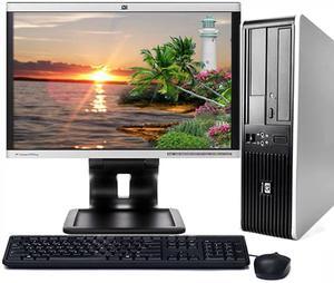 HP Windows 10 Pro Desktop Combo Deal Computer PC with a Intel Core 2 Duo 2.13Ghz Processor 4GB RAM 160GB HD and a 17" LCD Monitor