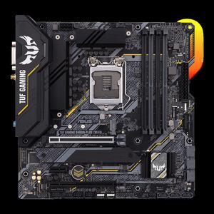 ASUS TUF GAMING B460M-PLUS WIFI Intel B460 1200 LGA MicroATX Desktop Motherboard