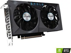 GIGABYTE GeForce RTX 3050 Eagle OC 8GB GDDR6 GV-N3050EAGLE OC-8GD Video Graphic Card GPU