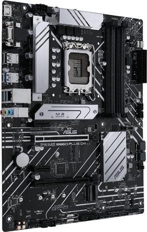ASUS PRIME B660-PLUS D4 Intel LGA 1700 Intel B660 ATX M.2 Desktop Motherboard B