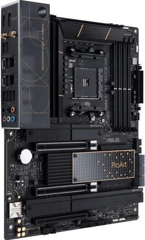 ASUS PROART X570-CREATOR WIFI AMD Socket AMD X570 ATX M.2 Desktop Motherboard A