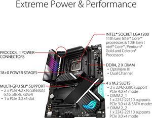ASUS ROG MAXIMUS XIII APEX LGA 1200 Intel Z590 ATX M.2 Desktop Motherboard A