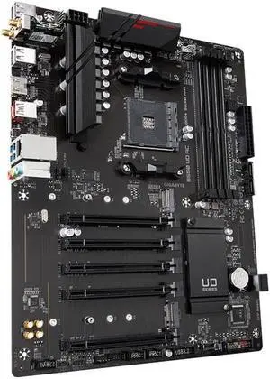 Gigabyte B550 UD AC Socket AM4 AMD B550 ATX M.2 Desktop Motherboard B