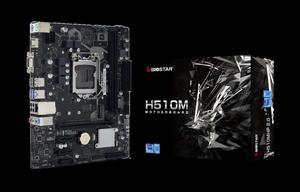 Biostar H510MHP 2.0 LGA 1200 Intel H510 MicroATX M.2 Desktop Motherboard