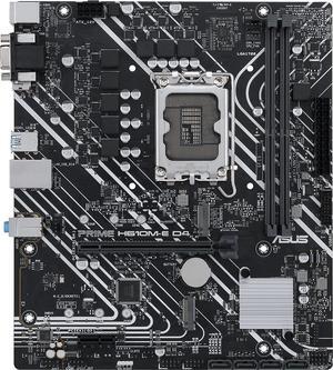 ASUS PRIME H610M-E D4 LGA 1700 Intel H610 MicroATX M.2 Desktop Motherboard B