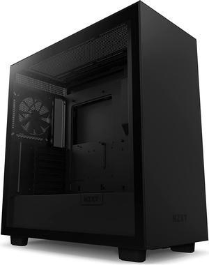 NZXT H7 CM-H71BB-01 Black ATX Mid Tower Desktop Computer Case (CM-H71BB-01)