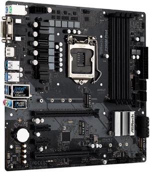 ASRock Z390M Pro4 LGA 1151 Intel Z390 MicroATX M.2 Desktop Motherboard B