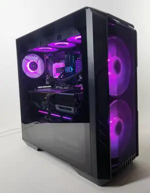 Gaming PC - i9-12900KF 3.2GHz - GeForce RTX 4090 24GB - 64GB DDR4 RAM - 2 TB NVME M.2 SSD (Solid State Drive) - 1050W 80+ Platinum PSU - Wi-Fi - Desktop Computer Gaming PC - i9-12900KF 3.2GHz - GeForce RTX 4090 24GB - 64GB DDR4 RAM - 2 TB NVME M.2 SSD (Solid State Drive) - 1050W 80+ Platinum PSU - Wi-Fi - Desktop Computer