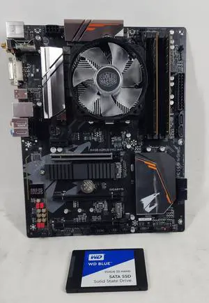 Gaming PC - Ryzen 3 2300X 4GHz - 16GB DDR4 RAM - 250 GB 2.5" SSD (Solid State Drive) - PSU - Desktop Computer Gaming PC - Ryzen 3 2300X 4GHz - 16GB DDR4 RAM - 250 GB 2.5" SSD (Solid State Drive) - PSU - Desktop Computer