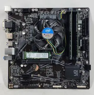Gaming PC - i3-10100F 4.3GHz - 16GB DDR4 RAM - 256 GB NVME M.2 SSD (Solid State Drive) - PSU - Desktop Computer Gaming PC - i3-10100F 4.3GHz - 16GB DDR4 RAM - 256 GB NVME M.2 SSD (Solid State Drive) - PSU - Desktop Computer