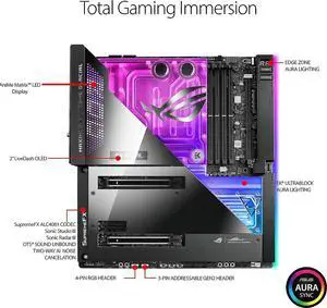 ASUS ROG MAXIMUS Z690 EXTREME GLACIAL Intel LGA 1700 Z690 Extended ATX M.2 Desktop Motherboard A