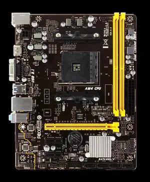 Biostar A320MH AMD Socket AM4 AMD A320 MicroATX Desktop Motherboard A