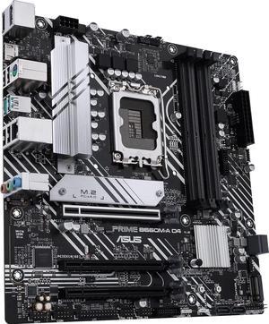 ASUS PRIME B660M-A D4 Intel LGA 1700 B660 MicroATX M.2 Desktop Motherboard B