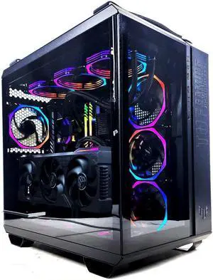 Gaming PC - i9-13900K 5.8GHz - GeForce RTX 4090 24GB - 32GB DDR4 RAM - 2 TB NVME M.2 SSD (Solid State Drive) - 1000W 80+ Gold PSU - Wi-Fi - Desktop Computer Gaming PC - i9-13900K 5.8GHz - GeForce RTX 4090 24GB - 32GB DDR4 RAM - 2 TB NVME M.2 SSD (Solid State Drive) - 1000W 80+ Gold PSU - Wi-Fi - Desktop Computer