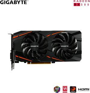 GIGABYTE Radeon RX 580 Gaming 8GB GDDR5 GV-RX580GAMING-8GB Video Graphic Card GPU