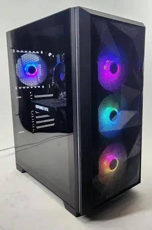 Gaming PC - Ryzen 5 5500 4.2GHz - GeForce RTX 2060 6GB - 16GB DDR4 RAM - 512GB 2.5" SSD (Solid State Drive) - 500W None PSU - Wi-Fi - Desktop Computer Gaming PC - Ryzen 5 5500 4.2GHz - GeForce RTX 2060 6GB - 16GB DDR4 RAM - 512GB 2.5" SSD (Solid State Drive) - 500W None PSU - Wi-Fi - Desktop Computer