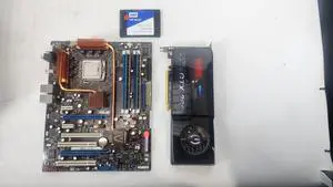 PC Parts Kit - Intel Core 2 Extreme QX6850 - GeForce GTX 260 896 MB - 4GB DDR2 RAM - 500GB 2.5" SSD (Solid State Drive) - DIY Computer PC Parts Kit - Intel Core 2 Extreme QX6850 - GeForce GTX 260 896 MB - 4GB DDR2 RAM - 500GB 2.5" SSD (Solid State Drive) - DIY Computer
