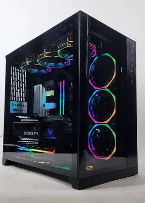 Gaming PC - Ryzen 7 7800X3D 5.0GHz - GeForce RTX 4070 Ti 12GB - 32GB DDR5 RAM - 1TB NVME M.2 SSD (Solid State Drive) - 850W 80+ Gold PSU - Wi-Fi - Desktop Computer Gaming PC - Ryzen 7 7800X3D 5.0GHz - GeForce RTX 4070 Ti 12GB - 32GB DDR5 RAM - 1TB NVME M.2 SSD (Solid State Drive) - 850W 80+ Gold PSU - Wi-Fi - Desktop Computer