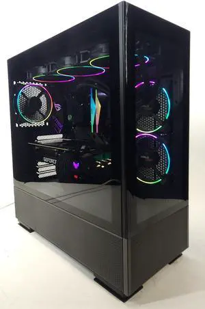 Gaming PC - i9-10900K 5.3GHz - GeForce RTX 3070 Ti 8GB - 32GB DDR4 RAM - 1TB NVME M.2 SSD (Solid State Drive) - 850W 80+ Gold PSU - Wi-Fi - Desktop Computer Gaming PC - i9-10900K 5.3GHz - GeForce RTX 3070 Ti 8GB - 32GB DDR4 RAM - 1TB NVME M.2 SSD (Solid State Drive) - 850W 80+ Gold PSU - Wi-Fi - Desktop Computer