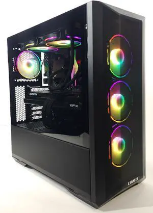 Gaming PC - Ryzen 7 5800X3D 4.5GHz - AMD RX 7800 XT 16GB - 32GB DDR4 RAM - 1TB NVME M.2 SSD (Solid State Drive) - 850W 80+ Gold PSU - Desktop Computer Gaming PC - Ryzen 7 5800X3D 4.5GHz - AMD RX 7800 XT 16GB - 32GB DDR4 RAM - 1TB NVME M.2 SSD (Solid State Drive) - 850W 80+ Gold PSU - Desktop Computer